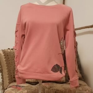 Blinged-out Meta Sweatshirt